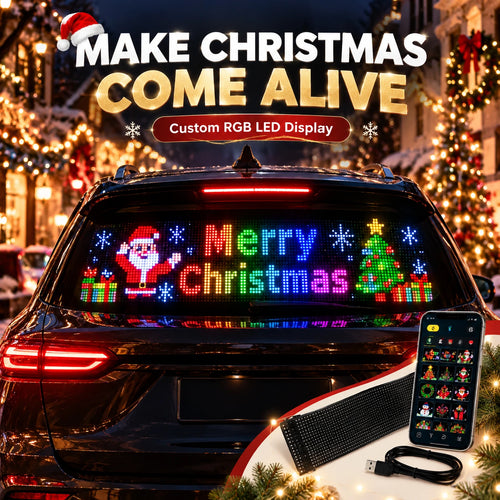 Merry Drive Custom LED Display