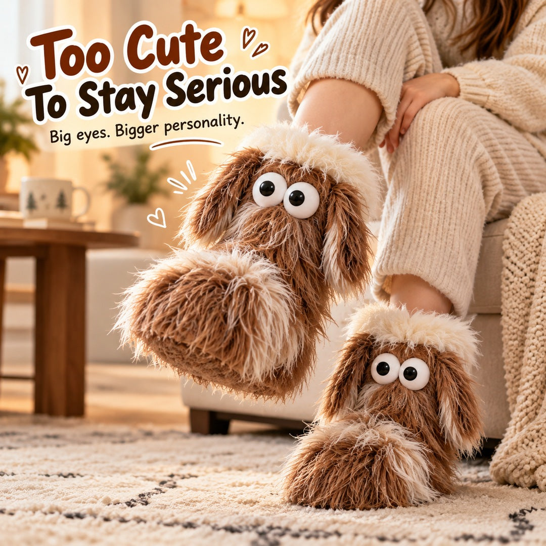 🔥Cute Monster Plush Slipper Socks | Limited-Time 56% OFF