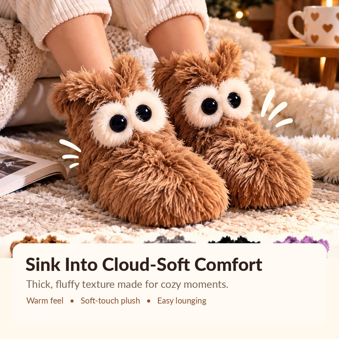 🔥Cute Monster Plush Slipper Socks | Limited-Time 56% OFF