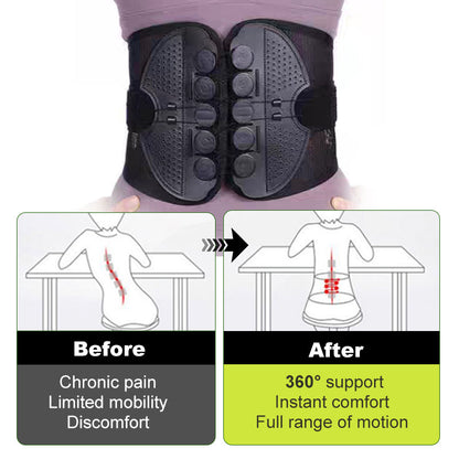 💥 Lower Back Support Belt – Targeted Relief, Lightweight, Adjustable 🧘