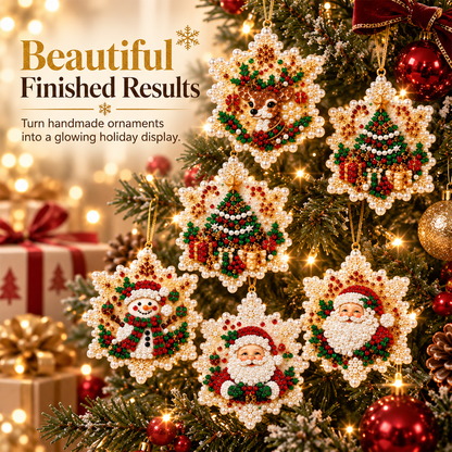 DIY Pearl Christmas Ornaments Kit 🎄