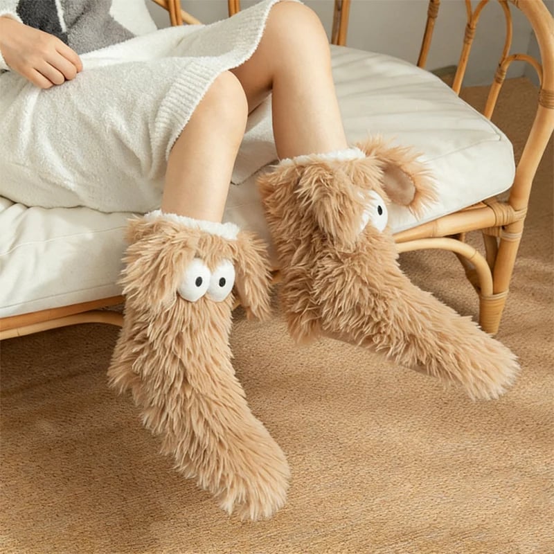 Playful monster design with oversized eyes