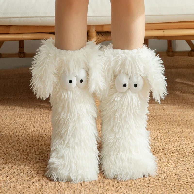 🔥Cute Monster Plush Slipper Socks | Limited-Time 56% OFF