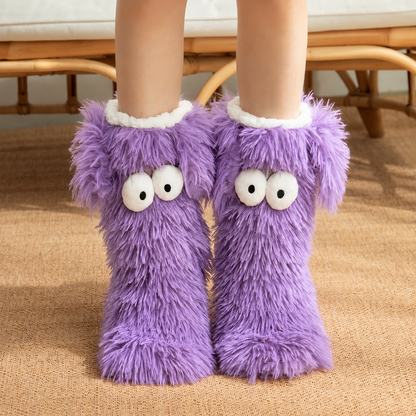 🔥Cute Monster Plush Slipper Socks | Limited-Time 56% OFF