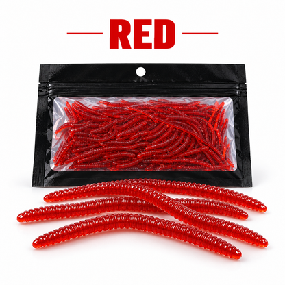 Shrimp-Scented Soft Worm Fishing Lures 🎣