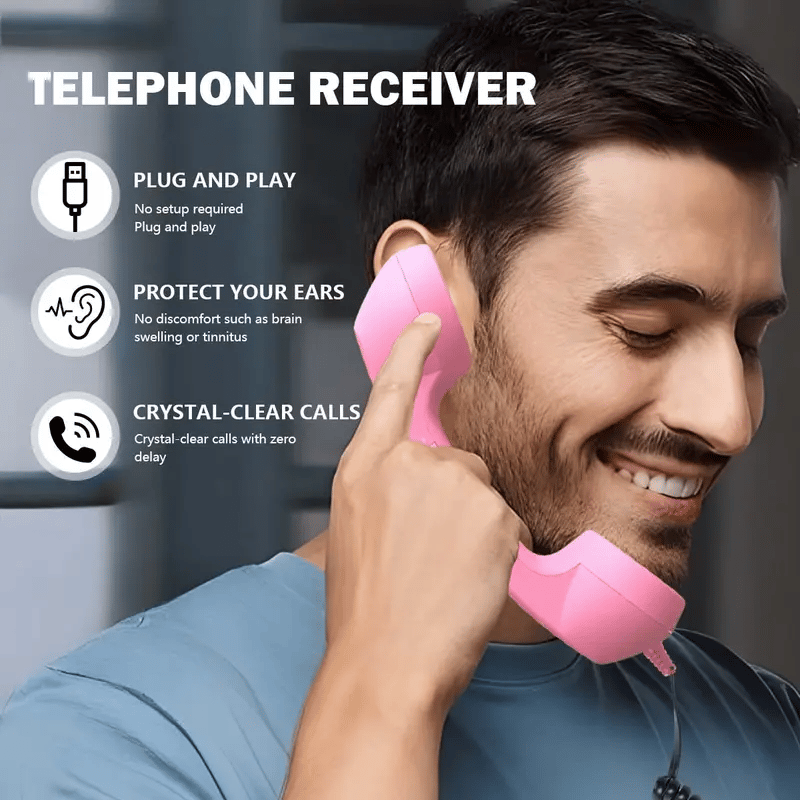 🌲Christmas Sale -Just ￡10.99💝📞Vintage Retro Telephone Handset ✨The most unique Christmas gift! Perfect for music lovers🎄