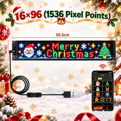 Merry Drive Custom LED Display