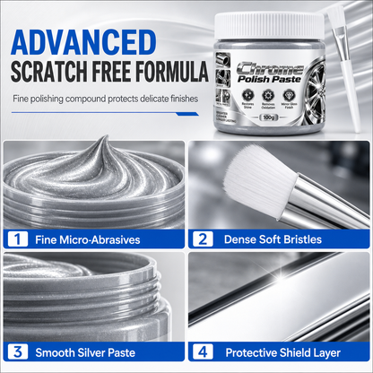 ✨Metal Chrome Polish Paste with Brush – Limited-Time Buy 1 Get 1 Free!