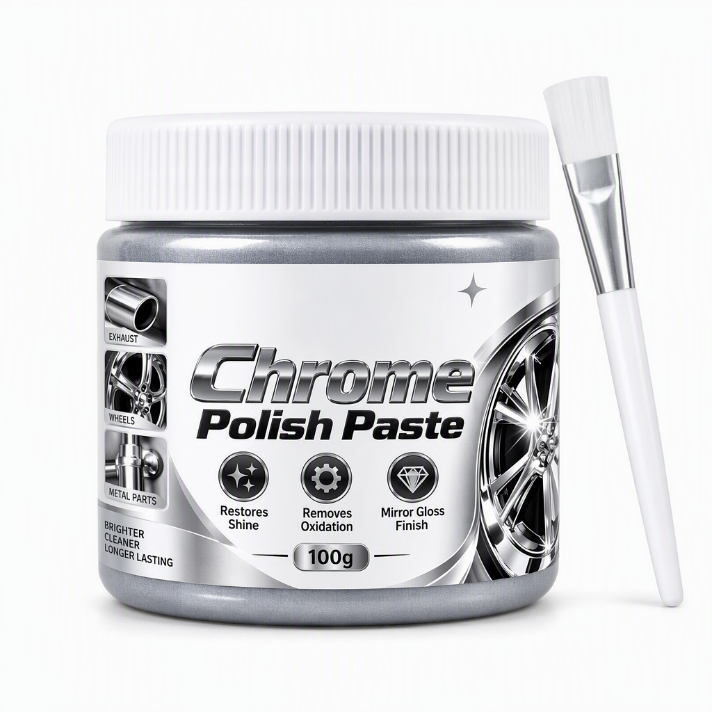 ✨Metal Chrome Polish Paste with Brush – Limited-Time Buy 1 Get 1 Free!